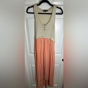 Maxi Sleeveless High Low Dress